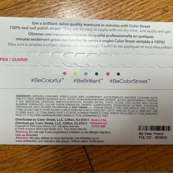 Color Street My Deer Friend Nail Set - Picture 11 of 11